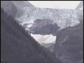 Der Blick auf die Gletscher gegenber ist unbeschreiblich