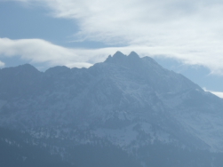 Verhangener Gegenlicht-Blick vom Eckbauer