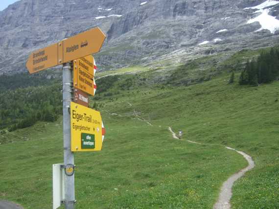 kurz vor Alpiglen, es geht auch andersherum