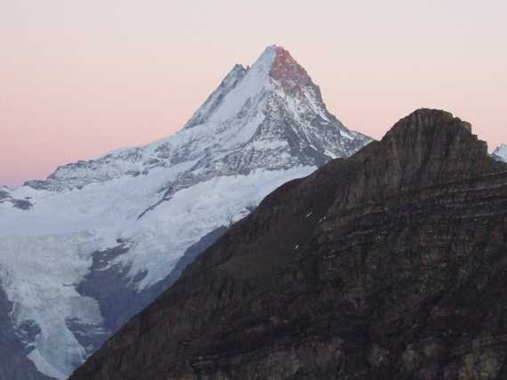 Morgenröte vom Faulhorn gesehen