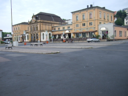 Eine rasante Abfahrt zum Bahnhof Neustadt