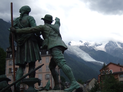 "Schau, da geht's hin" - Erstbesteiger, Chamonix