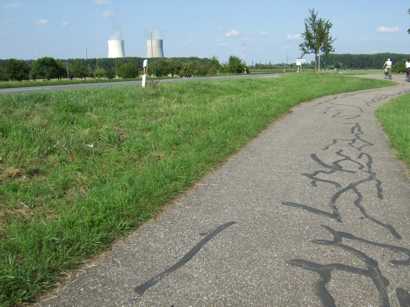 Auf dem Weg nach Philippsburg