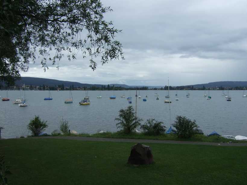 Ausblick bei Allensbach auf den Gnadensee