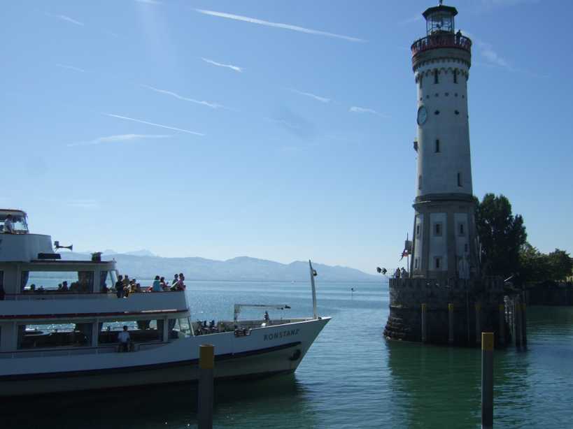 Hafeneinfahrt in Lindau