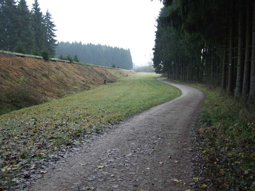 kurz nach Zusammenschluss mit dem Ostweg