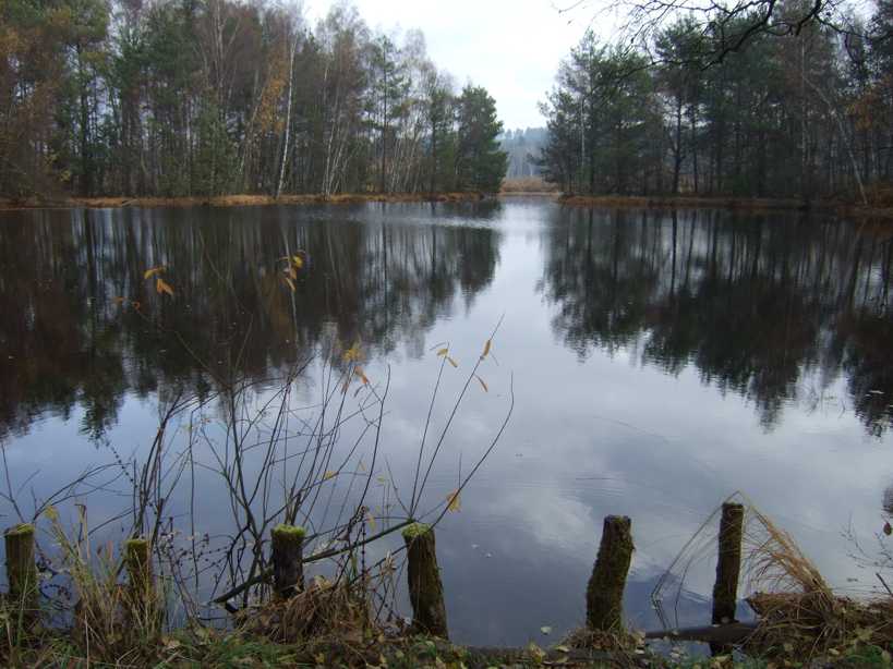 wenn genug Wasser zusammenluft gibt's 'n See