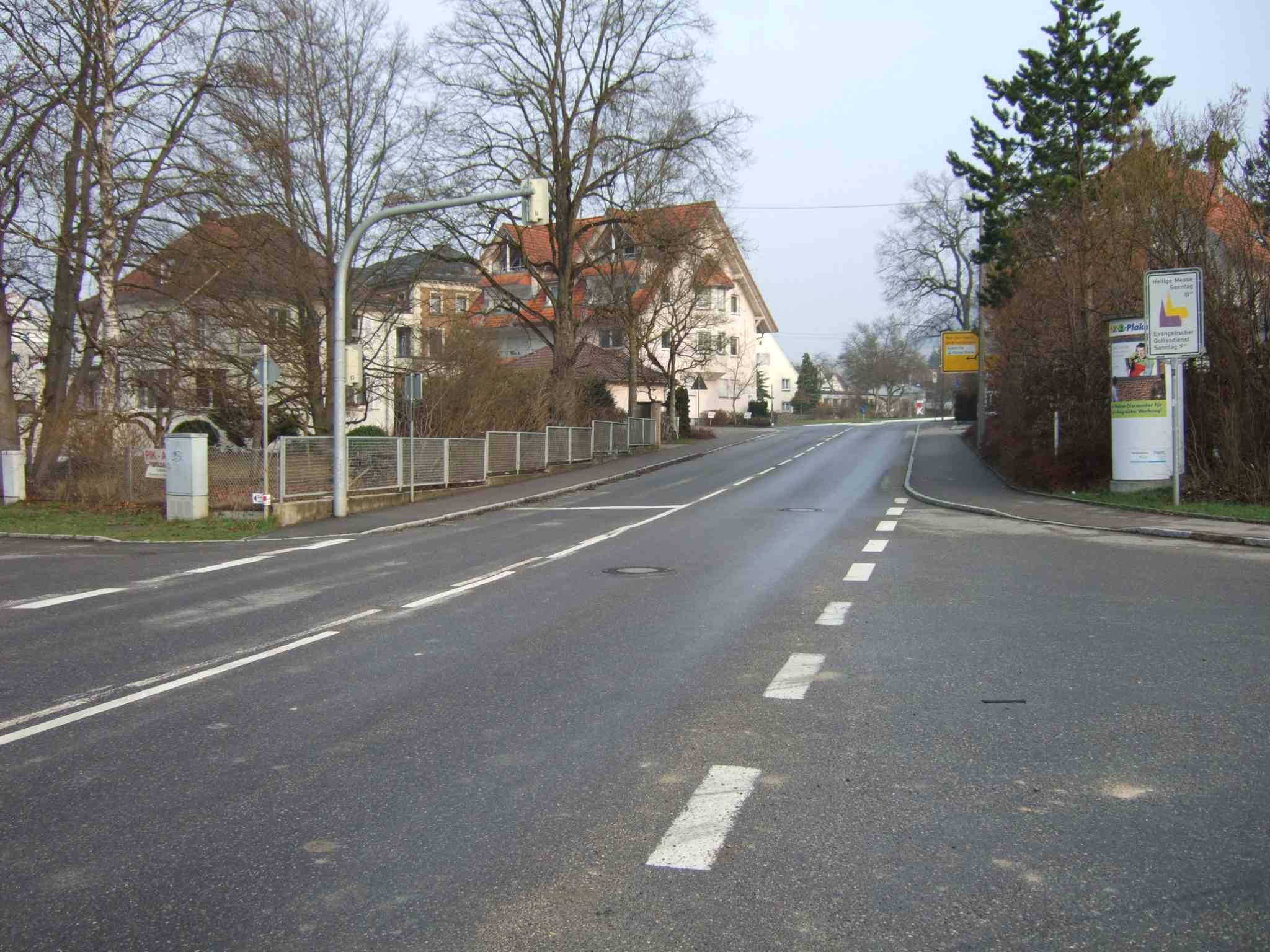 Bushaltestelle am Bhf Geisingen-West