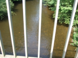 gezhmte Wutach hinter Gittern