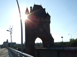 die Nibelungenbrcke nach Worms