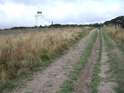 der WEg hoch zum Leuchtturm