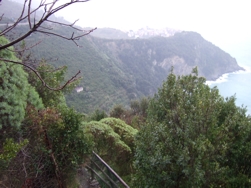 im fernen Nebel: Corniglia