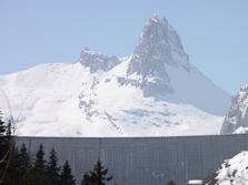 zweiter Blick auf die Staumauer