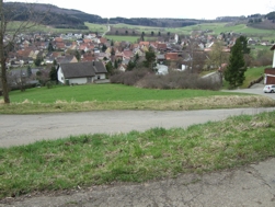 Blick zurck auf Talheim