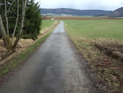 schlampige Wegepflege rund um den Lupfen 3 (schlecht markiert)