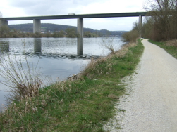 Die A3 vor Regensburg