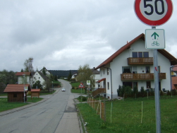 manchmal hilfreich: der Radwegweiser