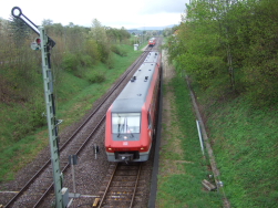 bis zur Bahnbrcke vor dem Bhf