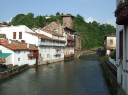 Beginn des navarranischen Weges in St-Jean-Pied-de-Port