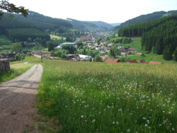 Blick zurck auf Vhrenbach