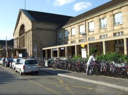 Ziel erreicht: Badischer Bahnhof Basel