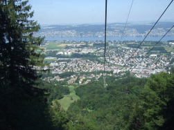 Seilbahnblick in Adliswil