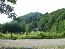 erster Blick auf den Uetliberg