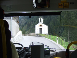 Idee: von Ilanz mit dem Postauto zur bernachtung nach Vals