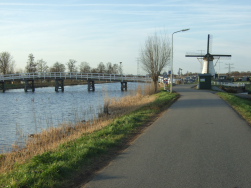 Alblasserdam Richtung Kinderdijk