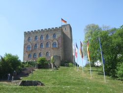 Hinauf, hinauf zum Schloss