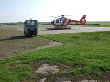 erstes Ziel: Flughafen