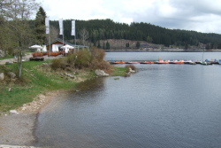 Schluchsee mit Biergarten